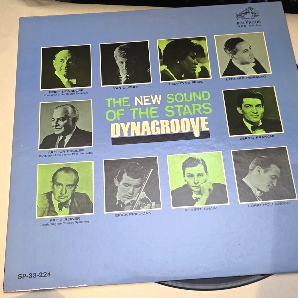 Vintage vinyl records